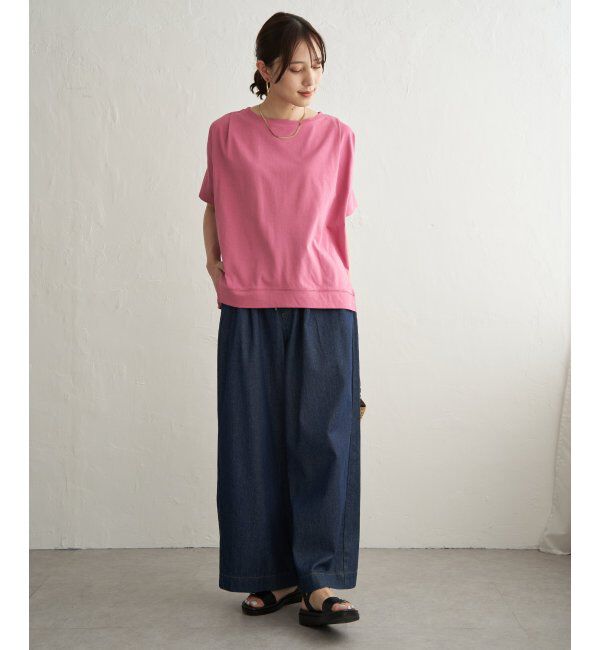 ikka「【お得だ値】冷感ショルダータックプルオーバー」|その他|