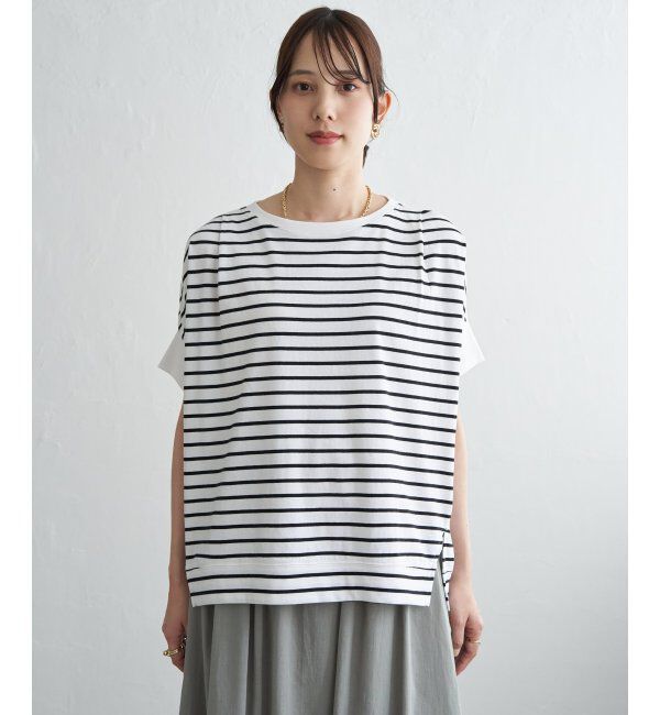ikka「【お得だ値】冷感ショルダータックプルオーバー」|その他|