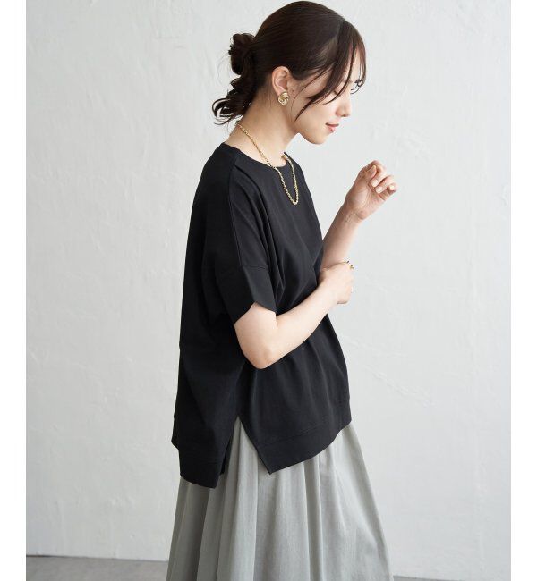 ikka「【お得だ値】冷感ショルダータックプルオーバー」|その他|