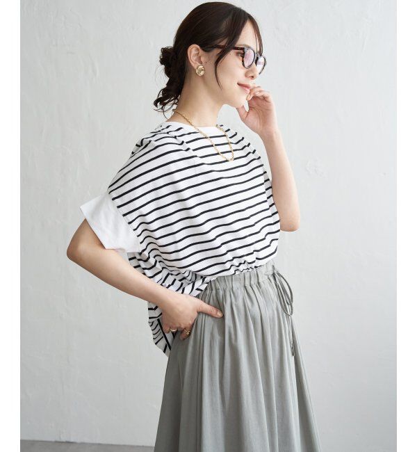 ikka「【お得だ値】冷感ショルダータックプルオーバー」|その他|