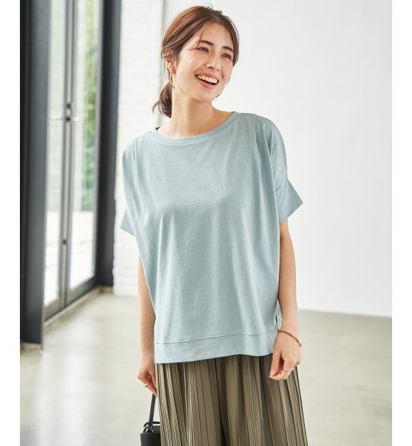 ikka「【お得だ値】冷感ショルダータックプルオーバー」|その他|
