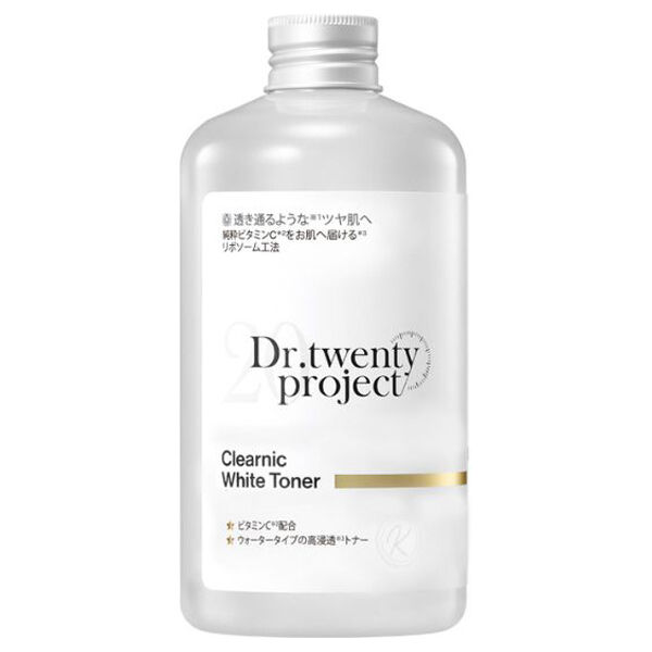  「Dr.twentyproject クリアニックホワイトトナー (500ml)」|化粧水|