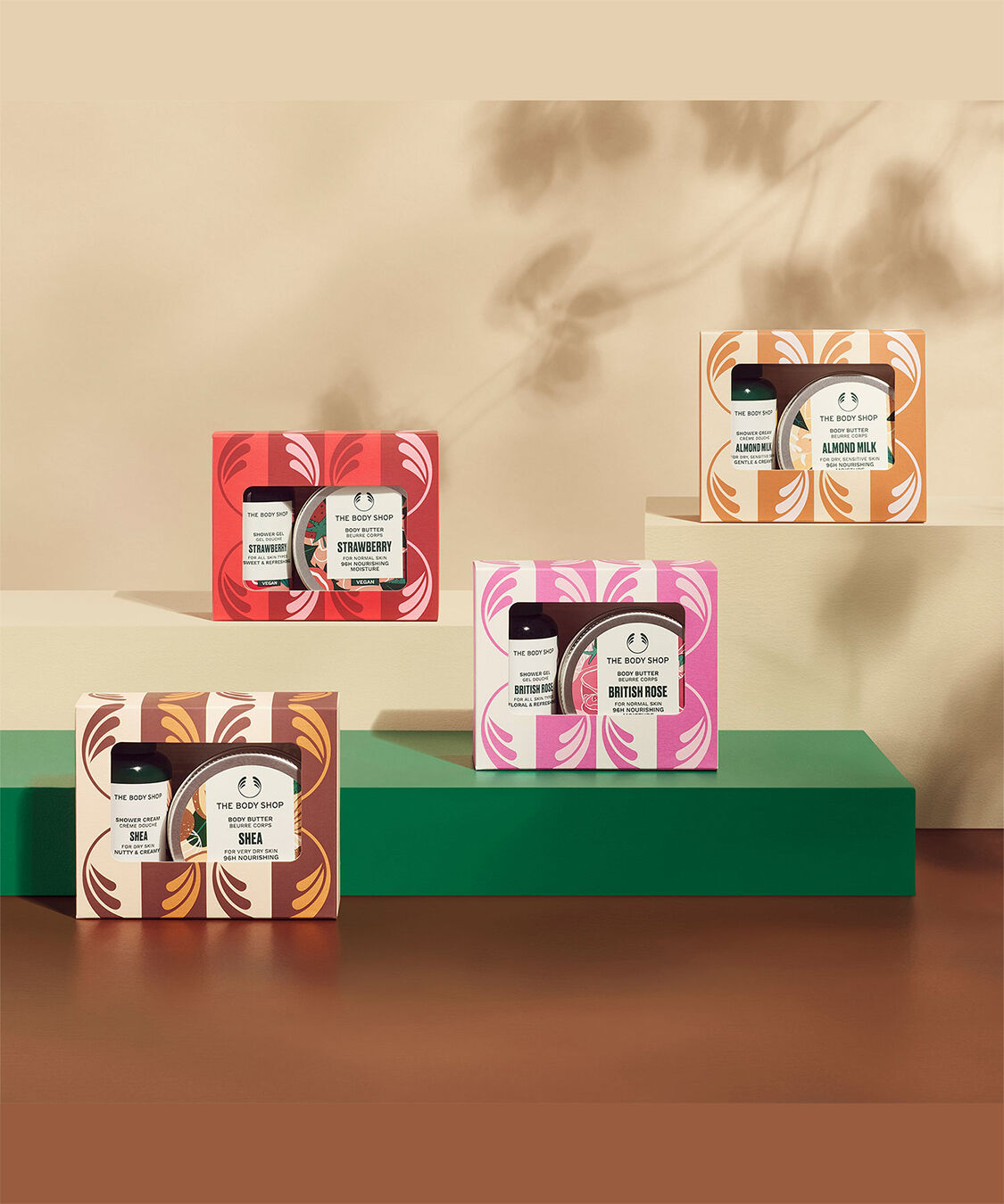 THE BODY SHOP「ミニボディケアギフト ST（香り：ストロベリー）」|キット・セット|