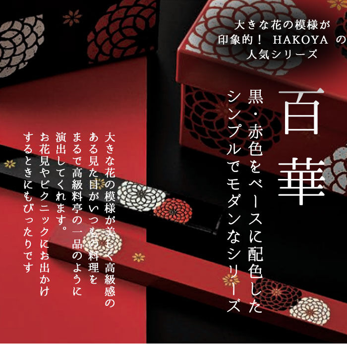 BACKYARD FAMILY「重箱 二段 通販 お重箱 2段 お重 オードブル重 おせち 19.5cm スクエア 正方形」|食器・キッチングッズ|