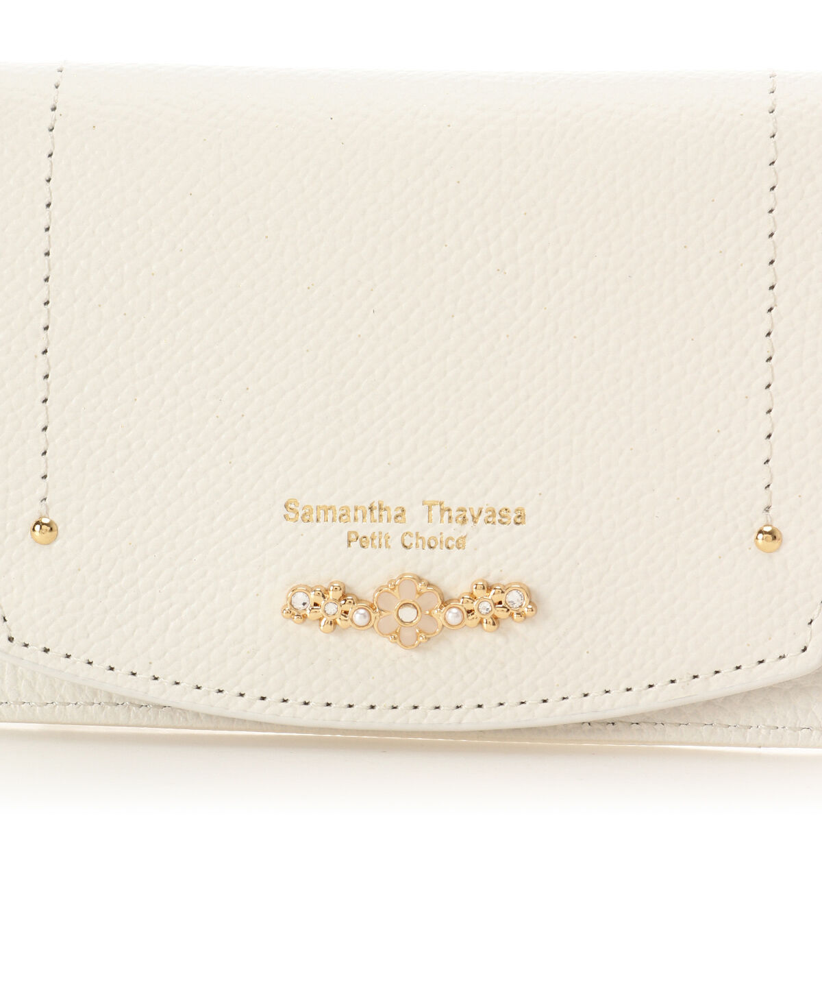Samantha Thavasa Petit Choice「フラワーアーチ パスケース」|定期入れ|