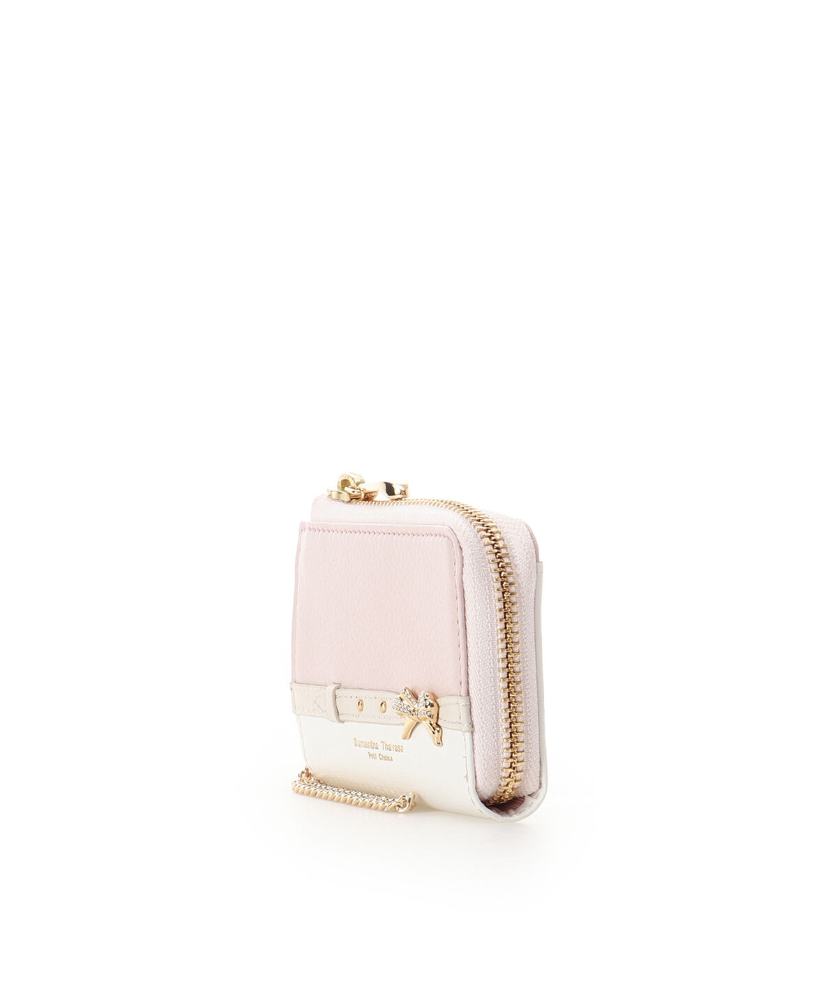Samantha Thavasa Petit Choice「ビジューリボンバイカラー キーケース」|キーケース|