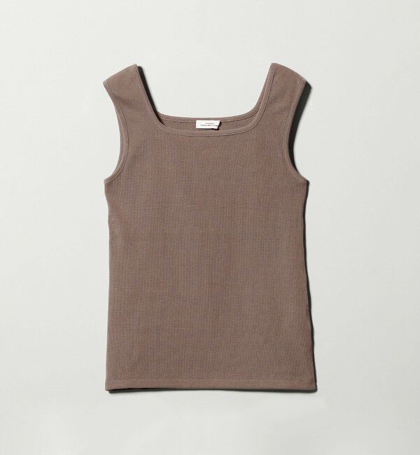 UNITED ARROWS green label relaxing「デコルテ フライス タンクトップ 抗菌」|タンクトップ|