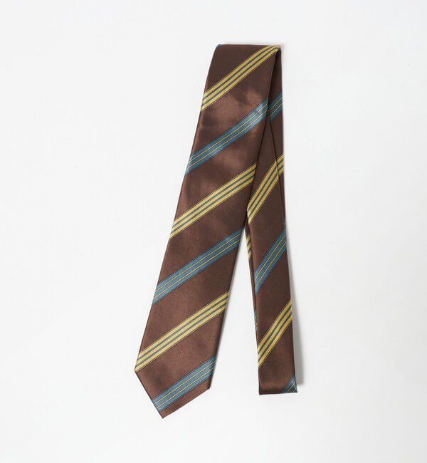 UNITED ARROWS green label relaxing「GLR シルク2 8.0cm ストライプ3 ネクタイ」|ネクタイ・蝶ネクタイ|
