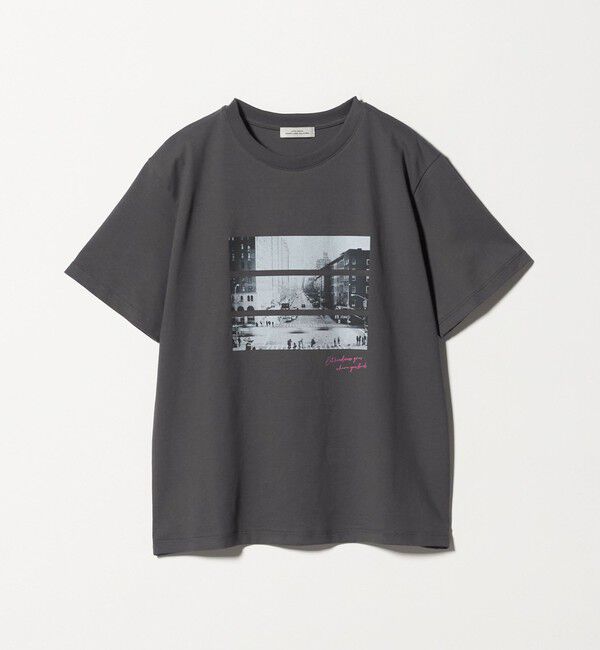 UNITED ARROWS green label relaxing「コラージュ フォト ショートスリーブ Tシャツ」|Tシャツ・カットソー|