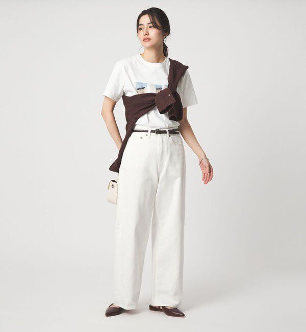 UNITED ARROWS green label relaxing「コラージュ フォト ショートスリーブ Tシャツ」|Tシャツ・カットソー|