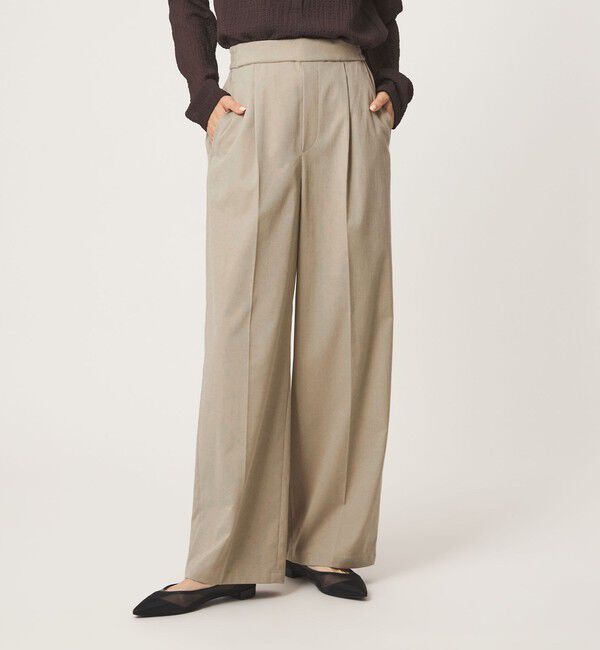 UNITED ARROWS green label relaxing「【WEB限定】＜at ease＞オルマイ ワイド パンツ ストレッチ UVカット」|その他|