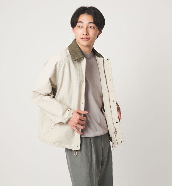 UNITED ARROWS green label relaxing「MTB コットン ハイゲージ モックネック ニット Tシャツ」|ニット・セーター|