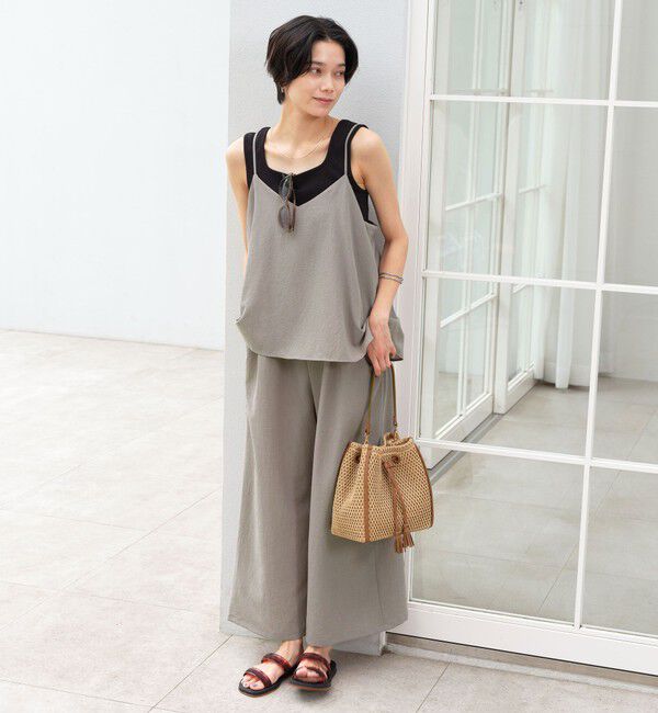 UNITED ARROWS green label relaxing「［size SHORT/TALLあり］ドライクロス オールインワン ストレッチ 通気性」|オールインワン|