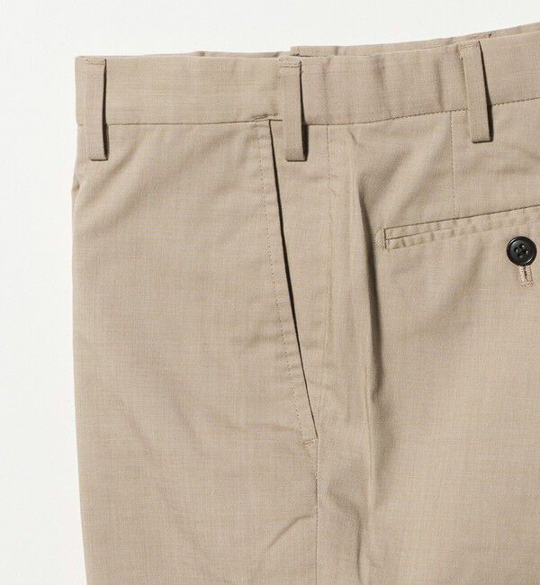 UNITED ARROWS green label relaxing「A+ COOL シャークスキン スタンダード アジャスター NP スラックス -ストレッチ・接触冷感・クリースキープ」|スラックス|