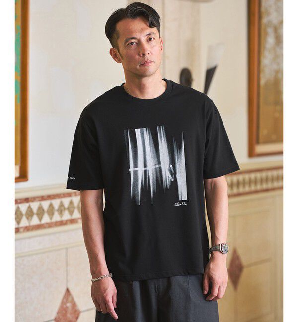 UNITED ARROWS green label relaxing「【別注】＜WILLIAM KLEIN＞クルーネック 半袖 Tシャツ」|Tシャツ・カットソー|