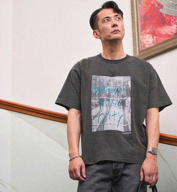 UNITED ARROWS green label relaxing「【別注】＜J.J.Mercer＞アスレチック 半袖 Tシャツ カットソー」|Tシャツ・カットソー|DK.GRAY