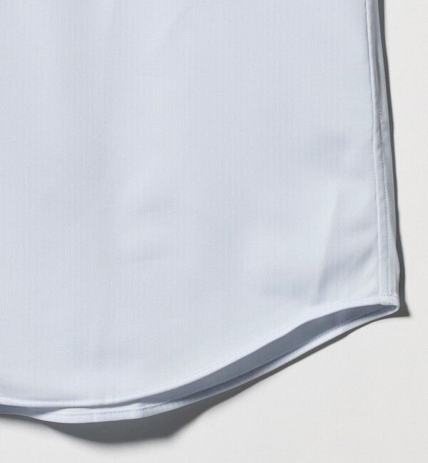 UNITED ARROWS green label relaxing「A+ COOL Pトリコット シャドーストライプ スタンダード ボタンダウン 半袖 ドレスシャツ -ストレッチ・イー」|シャツ・ブラウス|