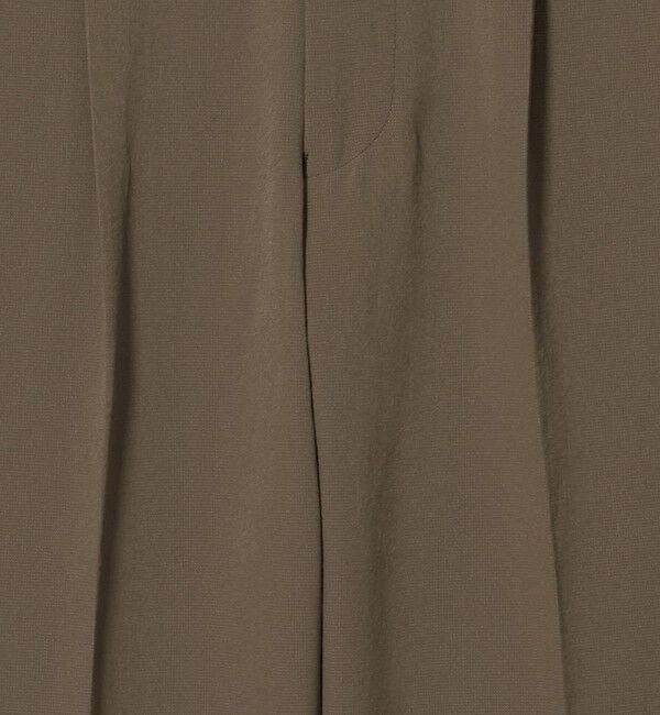 UNITED ARROWS green label relaxing「A+ air ポリエステル ミニ チェック 1プリーツ スラックス」|スラックス|