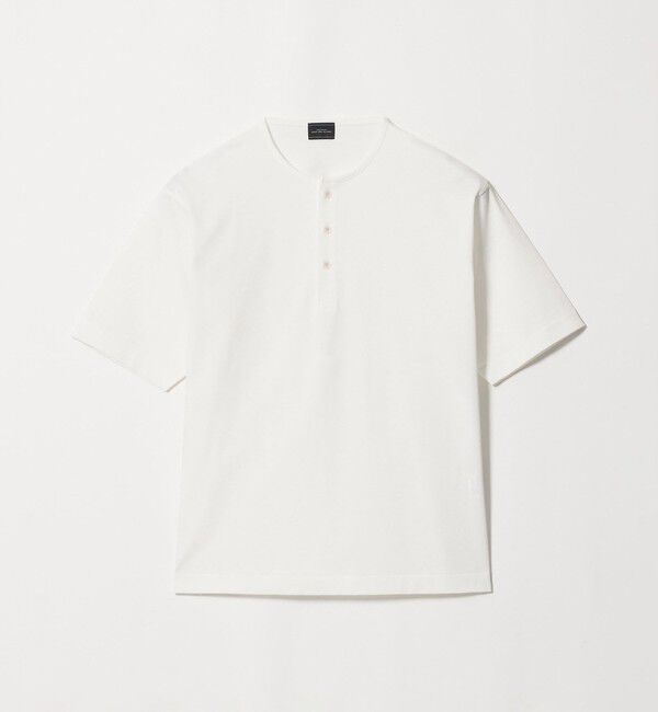 UNITED ARROWS green label relaxing「クリア MVS ヘンリーネック 半袖 Tシャツ」|Tシャツ・カットソー|