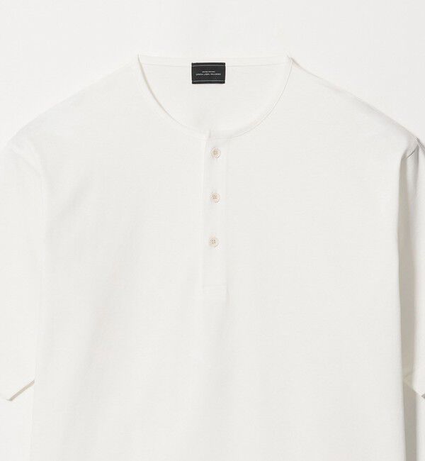 UNITED ARROWS green label relaxing「クリア MVS ヘンリーネック 半袖 Tシャツ」|Tシャツ・カットソー|