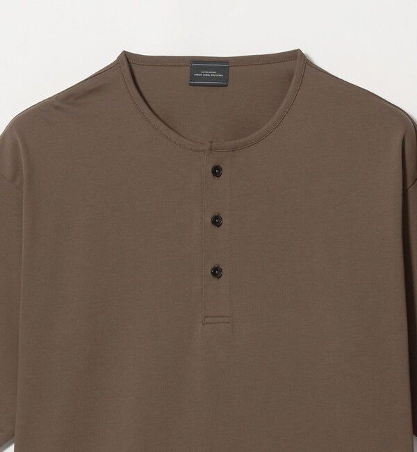 UNITED ARROWS green label relaxing「クリア MVS ヘンリーネック 半袖 Tシャツ」|Tシャツ・カットソー|