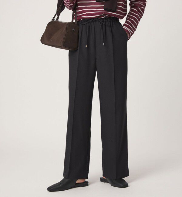 UNITED ARROWS green label relaxing「ニーハイフレアパンツ マシンウォッシャブル ストレッチ 帯電防止」|その他|