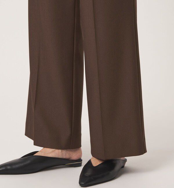 UNITED ARROWS green label relaxing「ニーハイフレアパンツ マシンウォッシャブル ストレッチ 帯電防止」|その他|