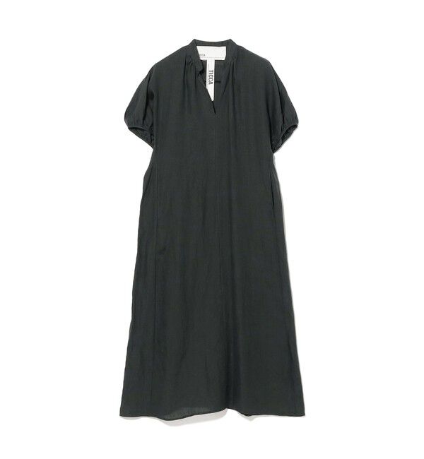 Demi-Luxe BEAMS 「【別注】TICCA / リネン バルーンスリーブ ワンピース」|ワンピース|