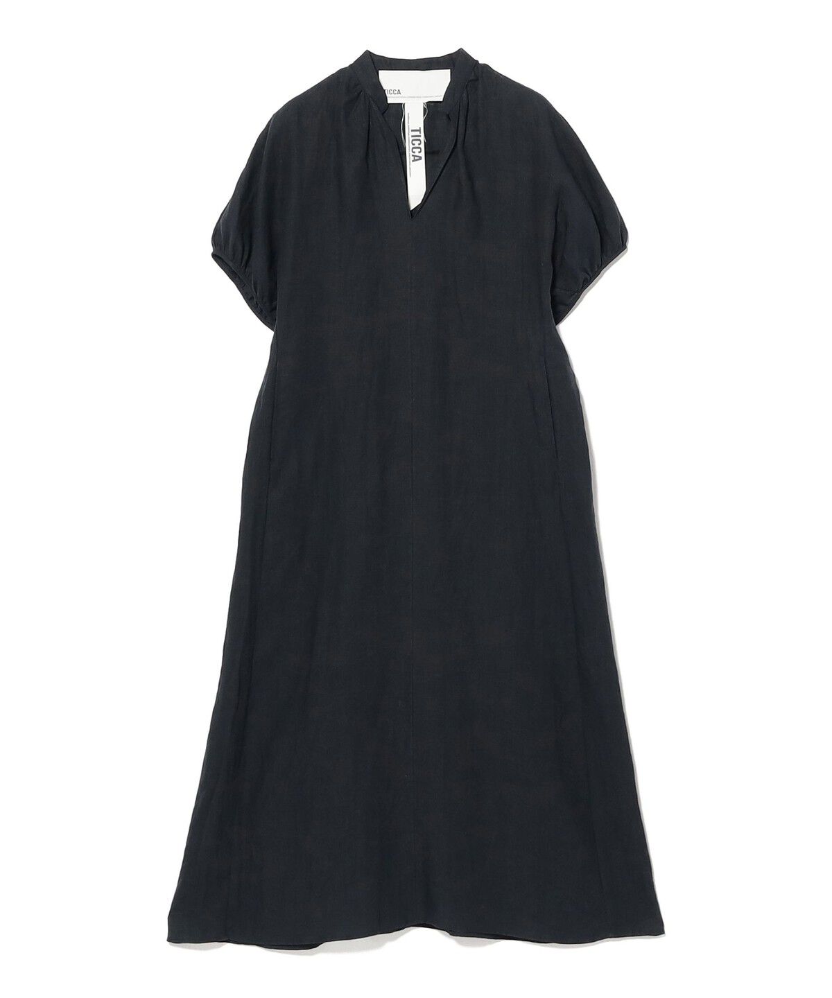 Demi-Luxe BEAMS 「【別注】TICCA / リネン バルーンスリーブ ワンピース」|ワンピース|