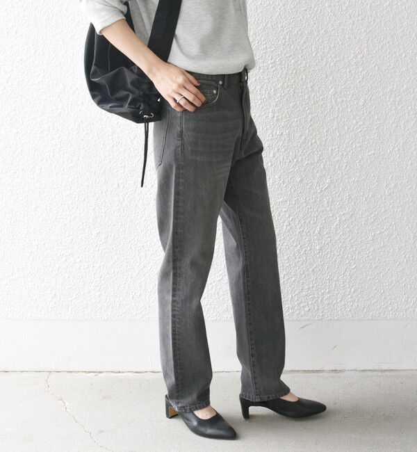 SHIPS any「《一部追加予約》SHIPS any: ハイライズ デニムパンツ［SHIPS any DENIM］」|デニム|