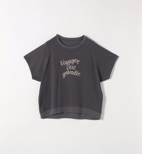 SHIPS any「SHIPS any:〈洗濯機可能〉シアー 裏毛 ロゴ TEE」|Tシャツ・カットソー|
