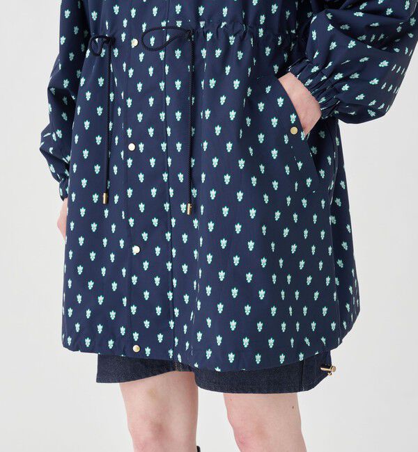 SOULEIADO「ポリエステルプリント モッズコート」|ミリタリー・モッズコート|