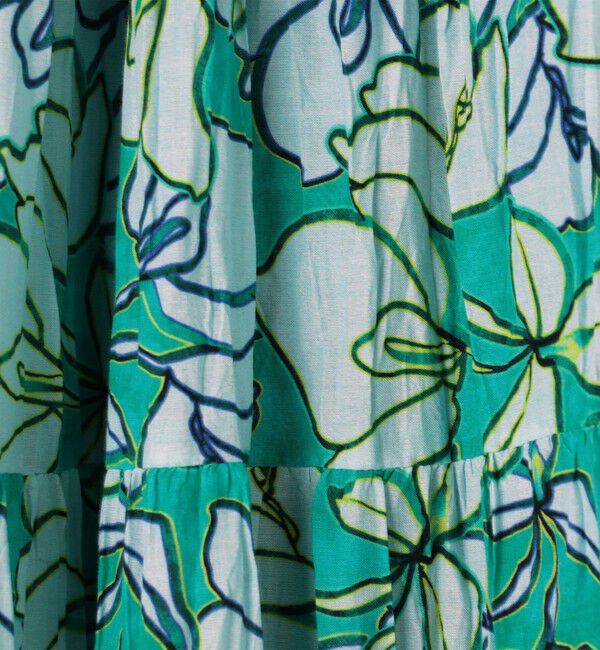 TOMORROWLAND BUYING WEAR「【別注】MARIHA Flower Poem 草原の虹のスカート」|フレア|