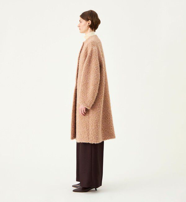 Ballsey「【WEB先行予約】Danielle ミドルコート」|ノーカラーコート|