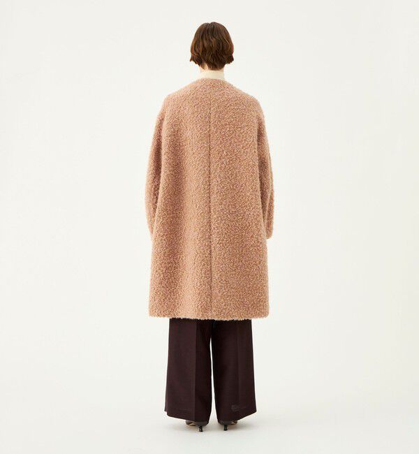 Ballsey「【WEB先行予約】Danielle ミドルコート」|ノーカラーコート|