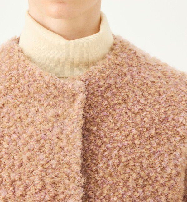 Ballsey「【WEB先行予約】Danielle ミドルコート」|ノーカラーコート|