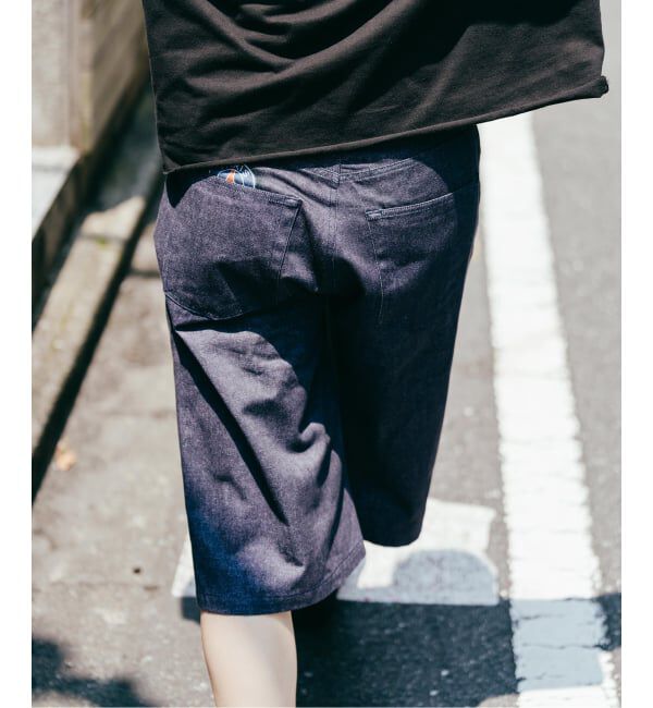 Paris Saint-Germain「【Poggy &times; Paris Saint-Germain】DEAR PSG PRINTED BAGGY SHORTS」|デニム|