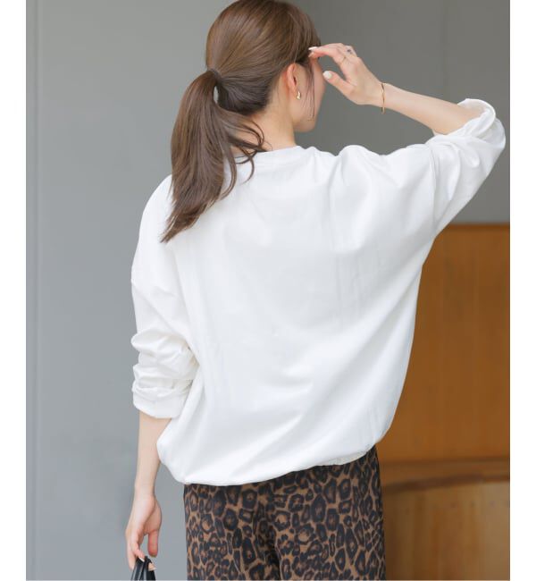 JOURNAL STANDARD relume「《追加予約3》ギャザーヘムロングスリーブ」|Tシャツ・カットソー|