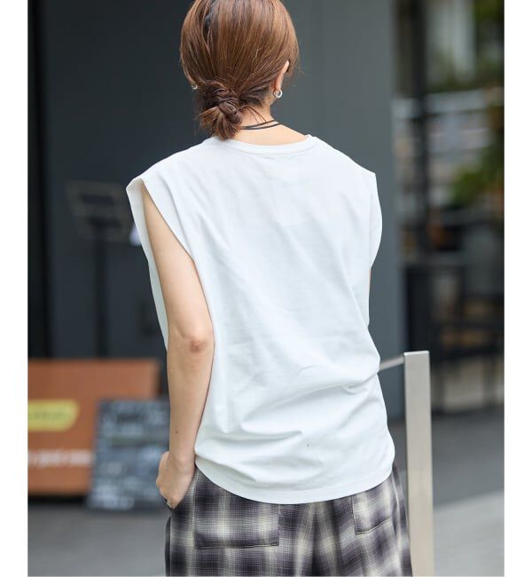 JOURNAL STANDARD「【接触冷感】アイスコンパクトロゴフレンチ Tシャツ」|Tシャツ・カットソー|