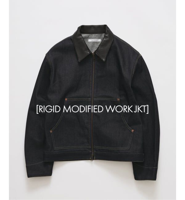 JOURNAL STANDARD「《予約》RIGID MODIFIED WORK JKT」|デニムジャケット|ネイビー