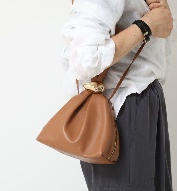 NOLLEY'S「【林(mayumi_nol)別注】MARUMI BAG」|ショルダー・メッセンジャー|キャメル