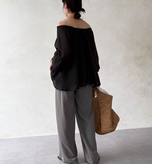  「【累計販売数3万枚突破/22色4サイズ展開！】タックワイドパンツ」|チノ|