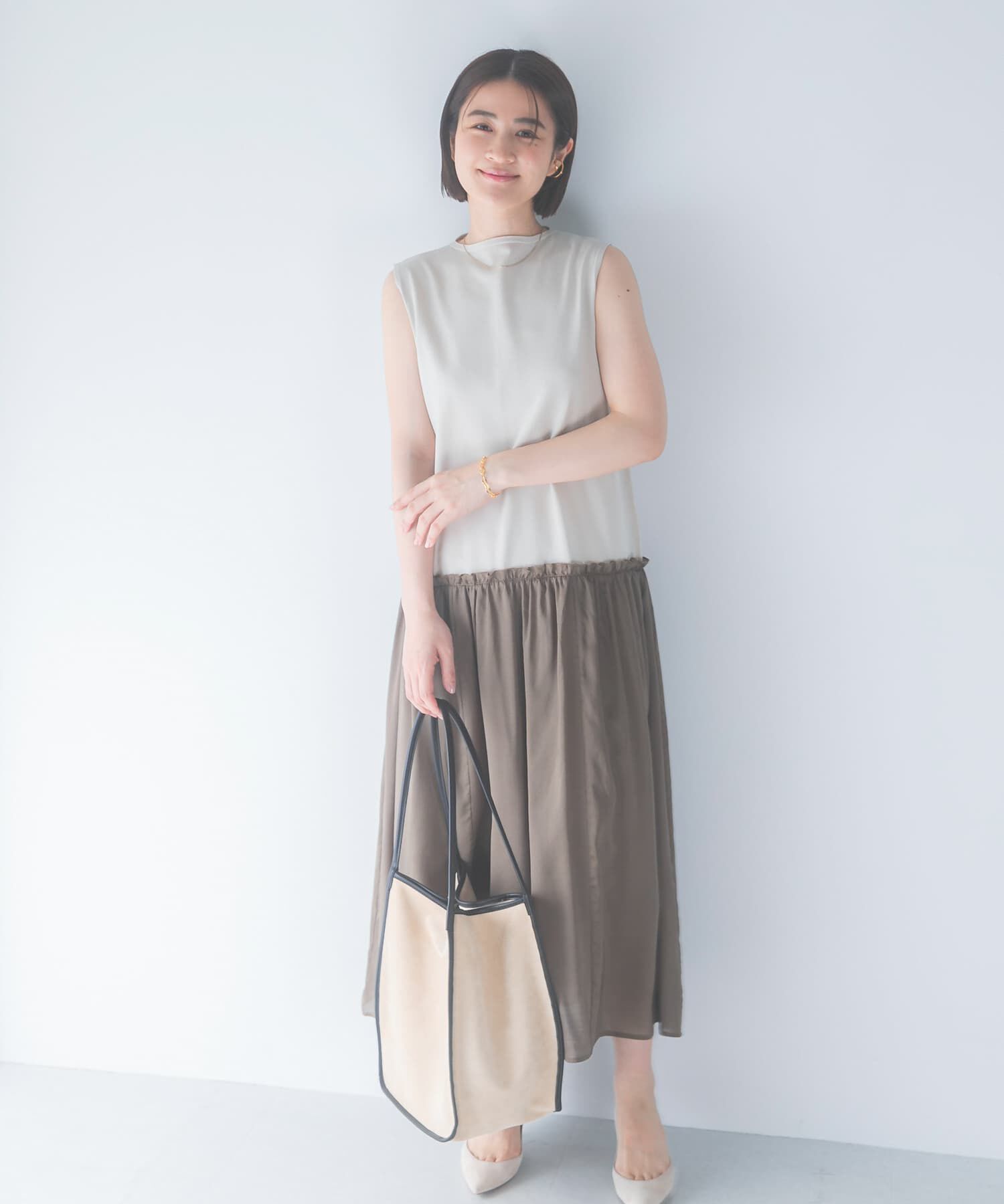 URBAN RESEARCH ROSSO「ドッキングストレートワンピース」|ワンピース|