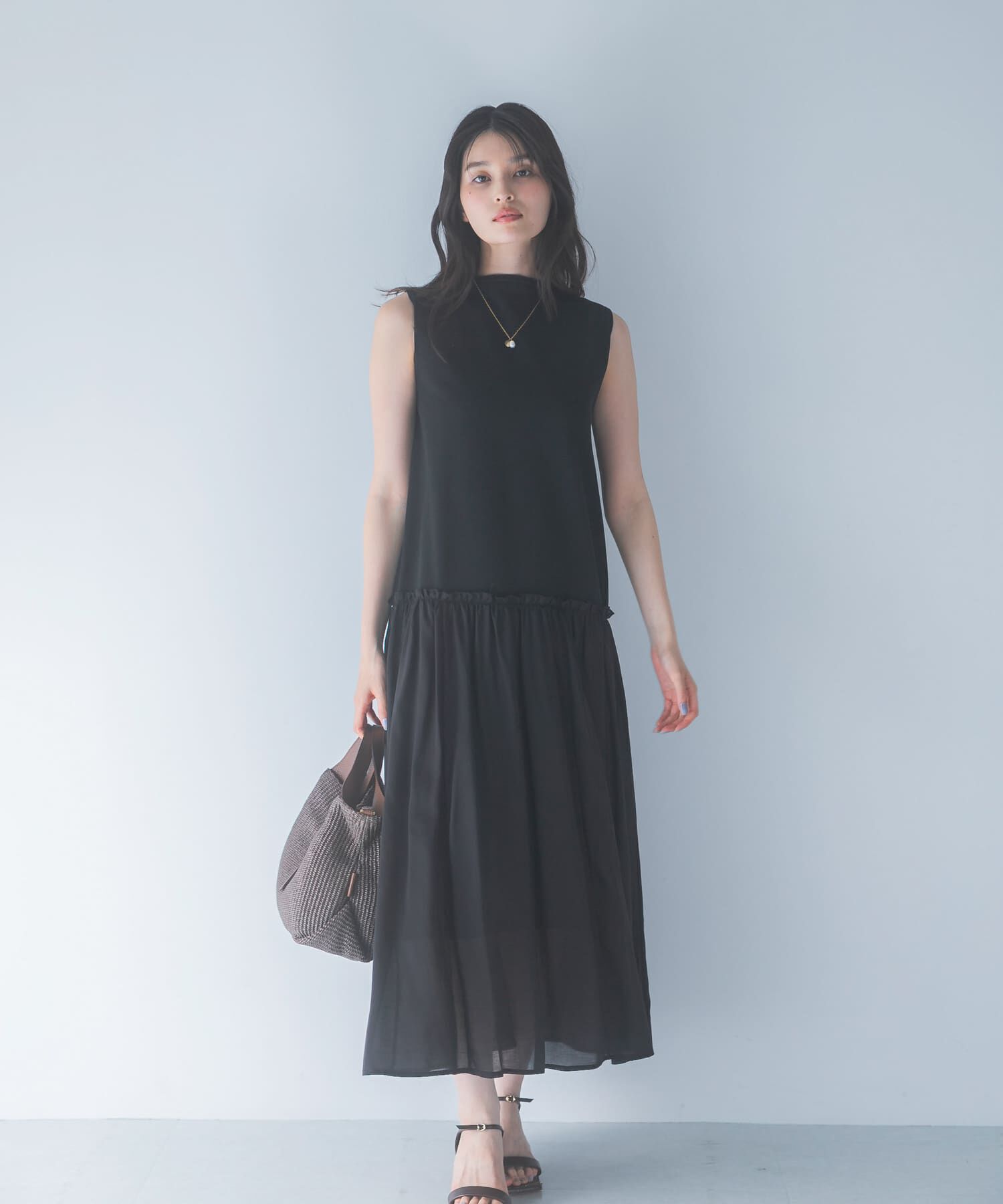 URBAN RESEARCH ROSSO「ドッキングストレートワンピース」|ワンピース|