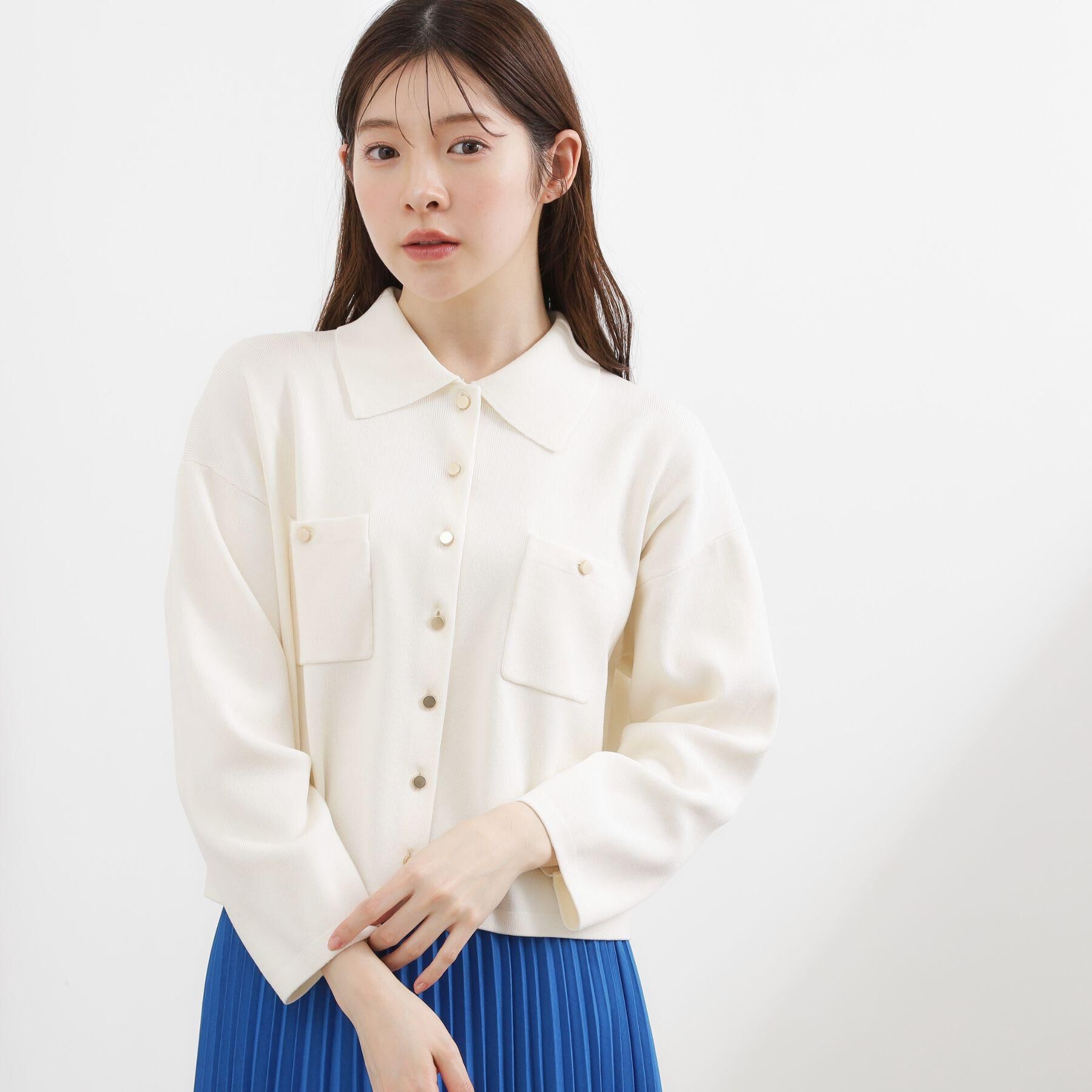 grove「高評価！一枚でも羽織でも、大人のTOPS風カーディガン」|カーディガン|