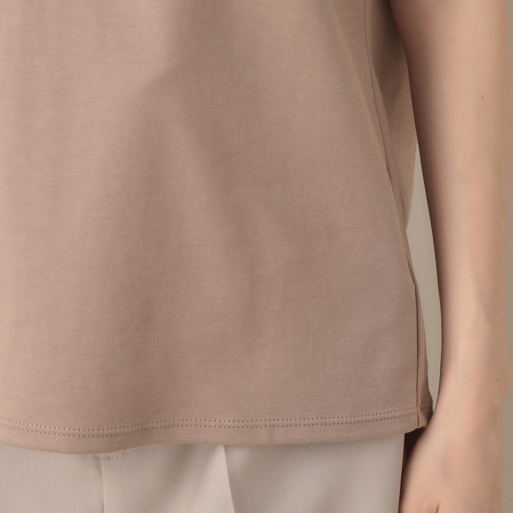 Couture broach「【マシンウォッシャブル・UVケア・接触冷感】2WAYケープデザインカットソー」|Tシャツ・カットソー|