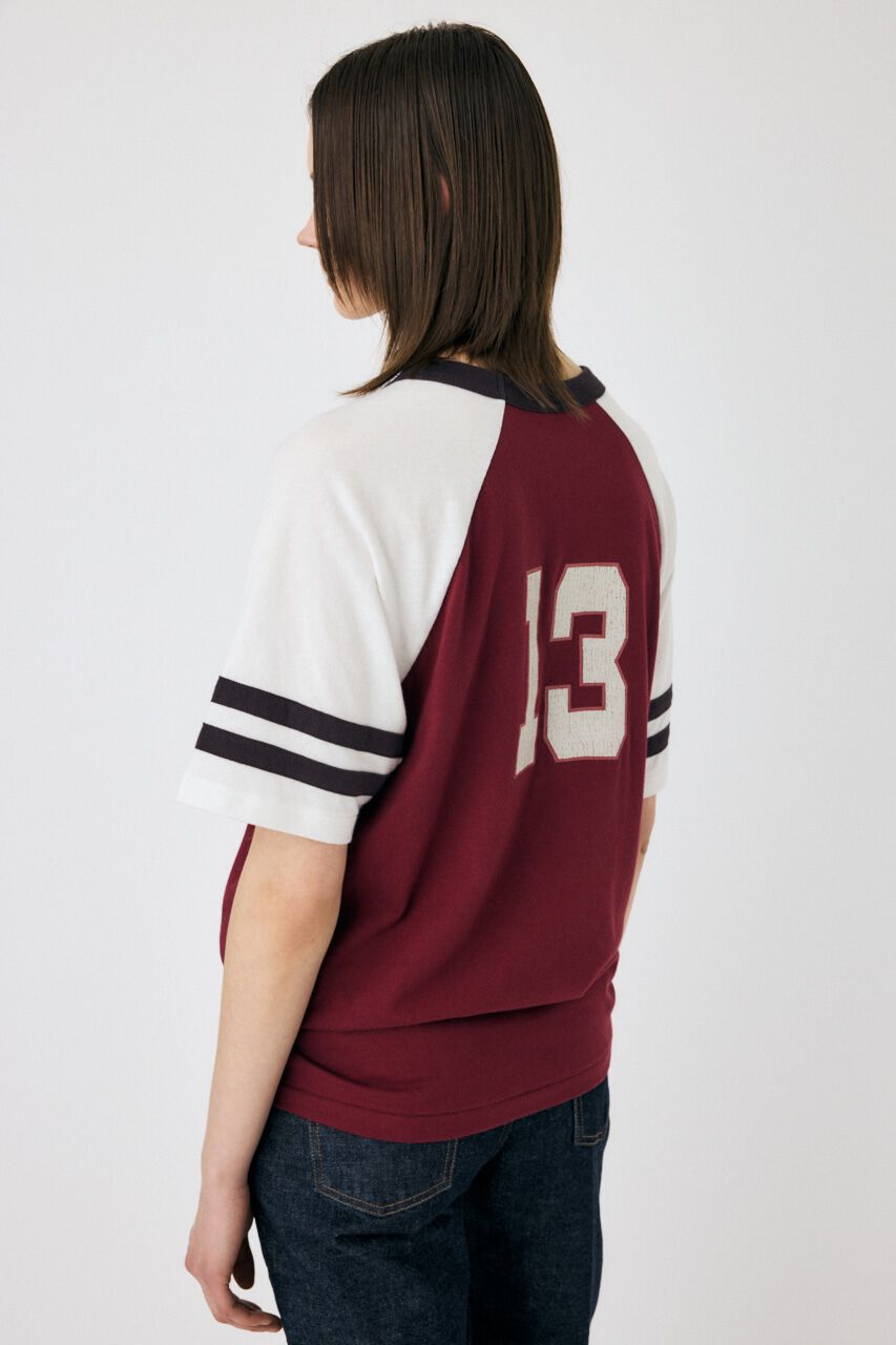 MOUSSY「WHEELERS ラグラン TEE」|Tシャツ・カットソー|