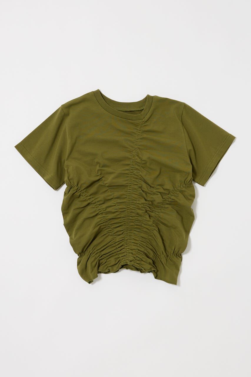 MOUSSY「GATHER CUT トップス」|Tシャツ・カットソー|