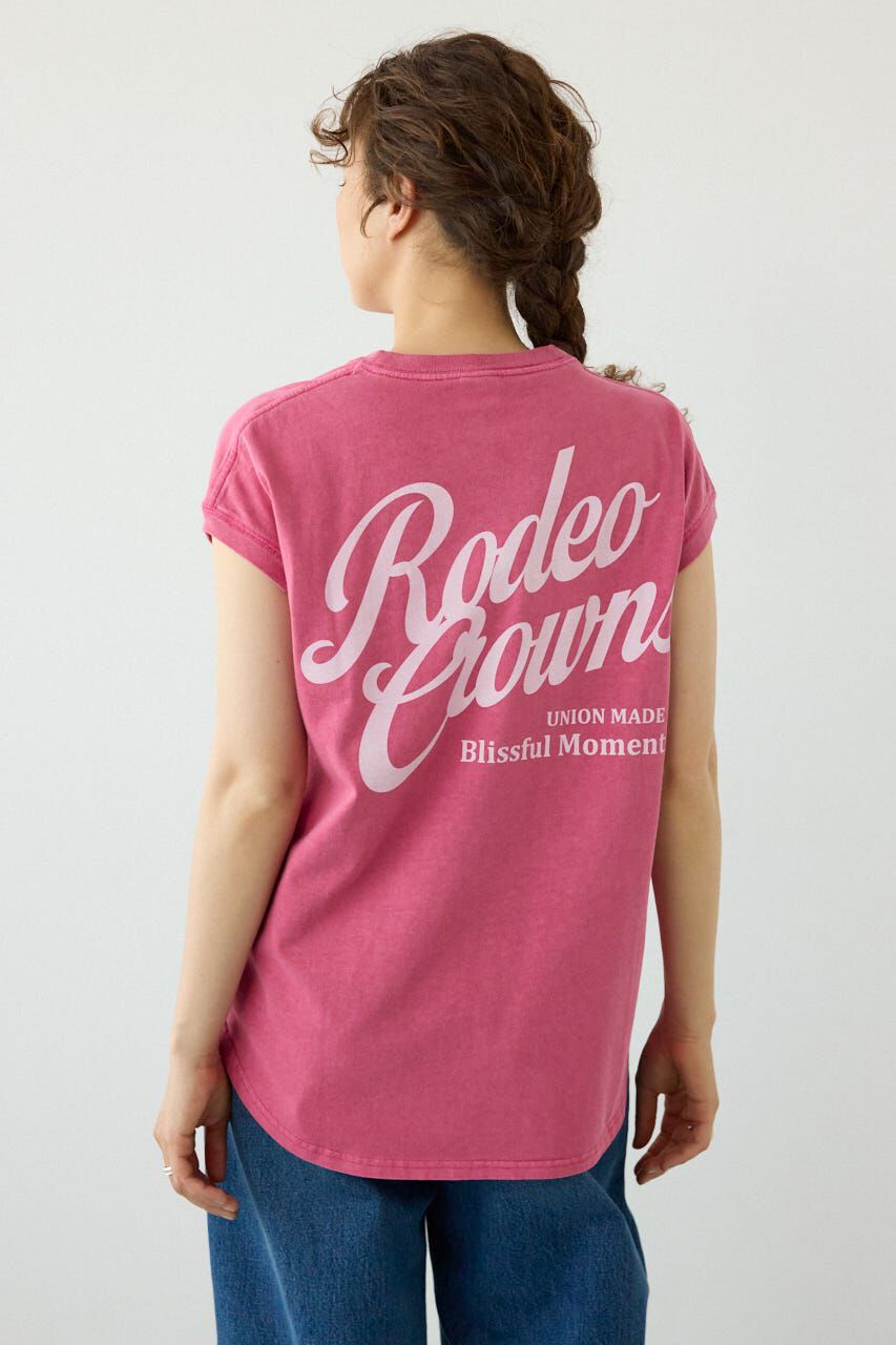 RODEO CROWNS「スクリプトロゴノースリーブトップス」|タンクトップ|