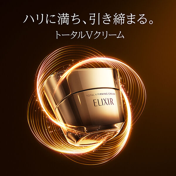 エリクシール「エリクシール トータルV ファーミングクリーム つけかえ用/心地よいアクアフローラルの香り (50g)」|美容液・オイル・クリーム|